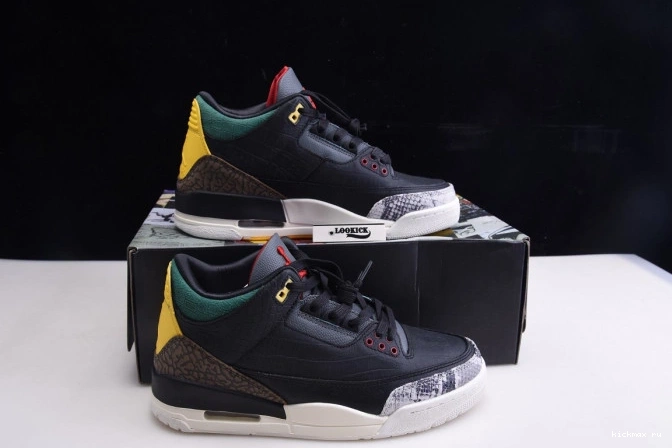 Rep MAX Animal Jordan SE Retro Air CV3583-003 2.0 3 Instinct - 0718